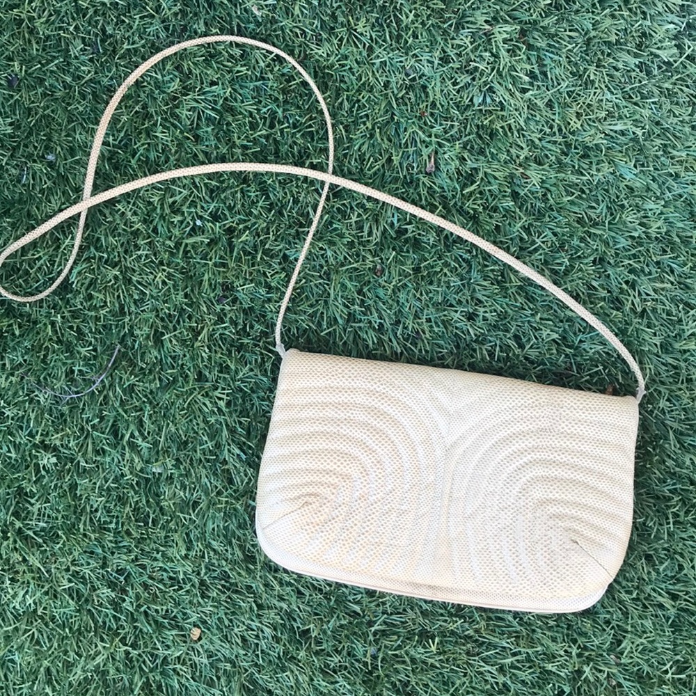 Vintage leather cross body